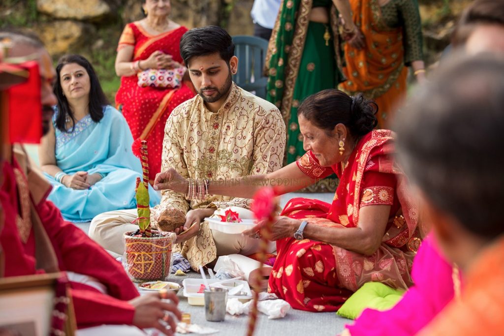 guests at pre wedding event in italy 1024x683 - Hindu pre-wedding events in a Majestic villa in Tuscany