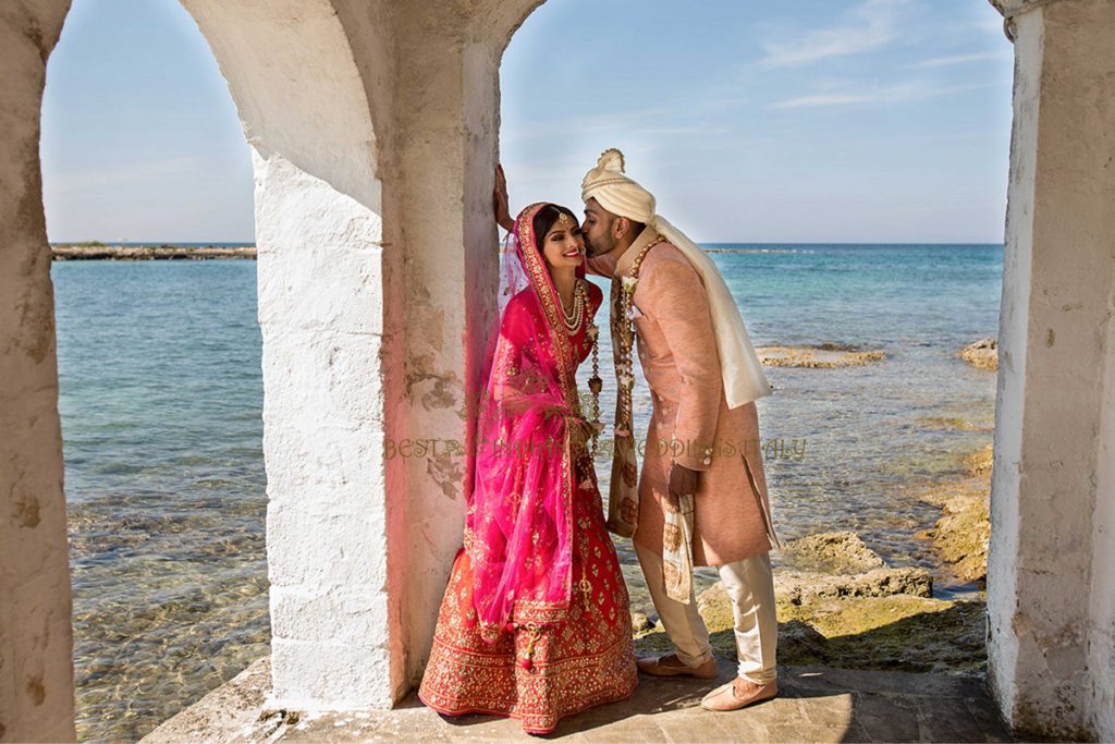 hindu beach wedding italy 01 1024x683 - Amazing Indian beach wedding in Apulien, Italy