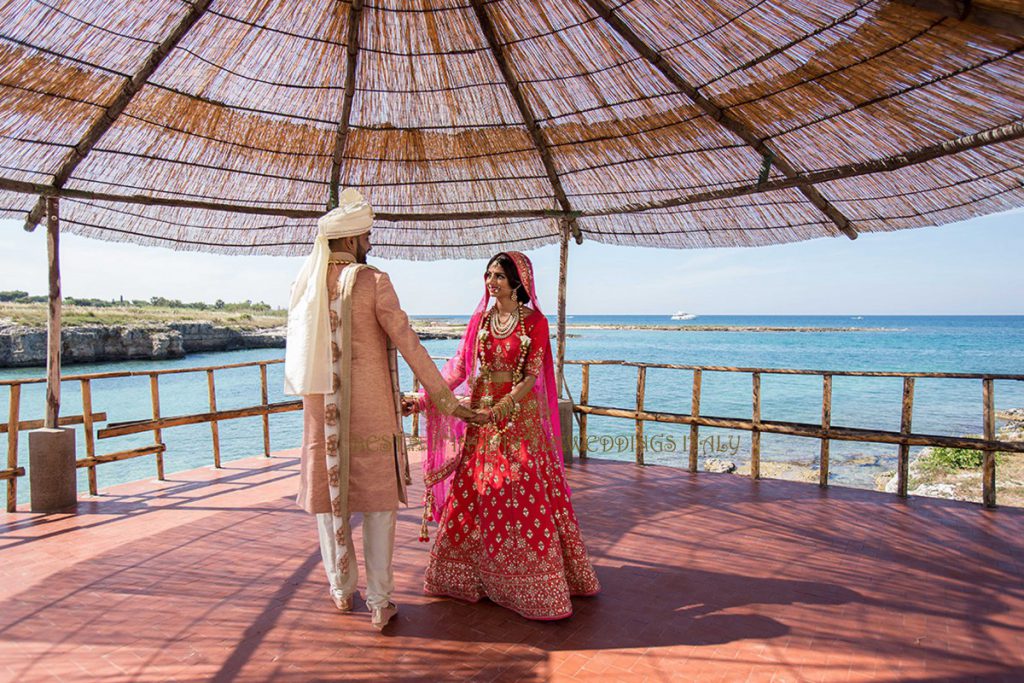 hindu beach wedding italy 02 1024x683 - Amazing Indian beach wedding in Apulien, Italy