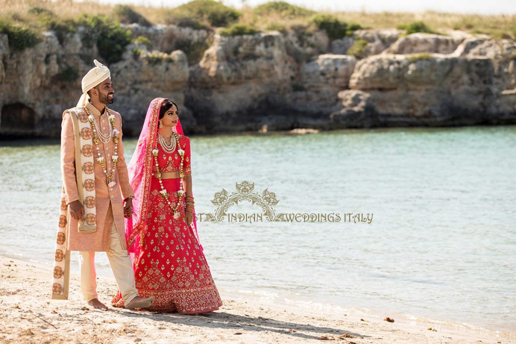 hindu beach wedding italy 06 1024x683 - Amazing Indian beach wedding in Apulien, Italy