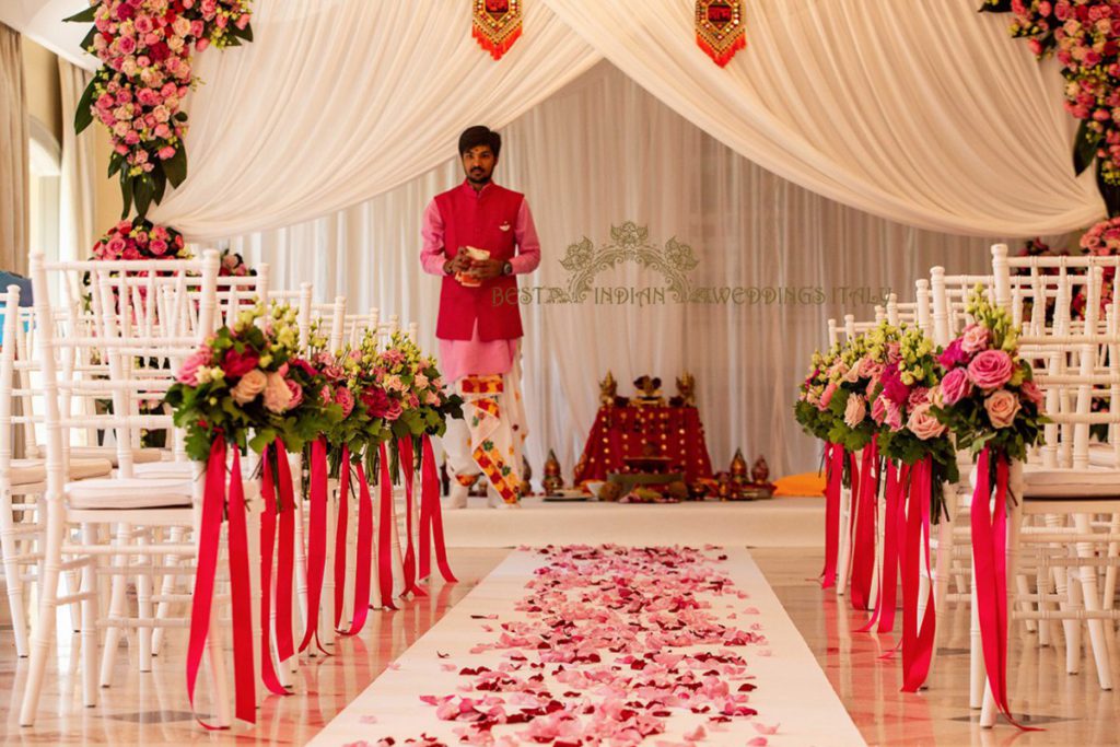 hindu wedding in italy 12 1024x683 - Intimate indoor Hindu wedding in Florence