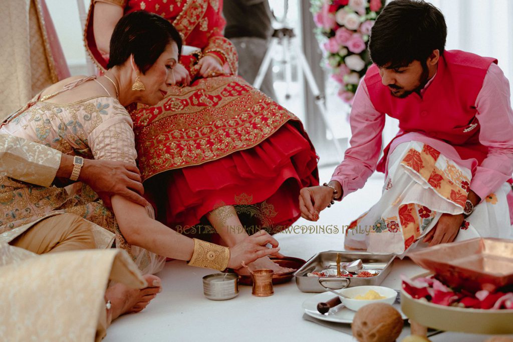 hindu wedding in italy 22 1024x683 - Intimate indoor Hindu wedding in Florence