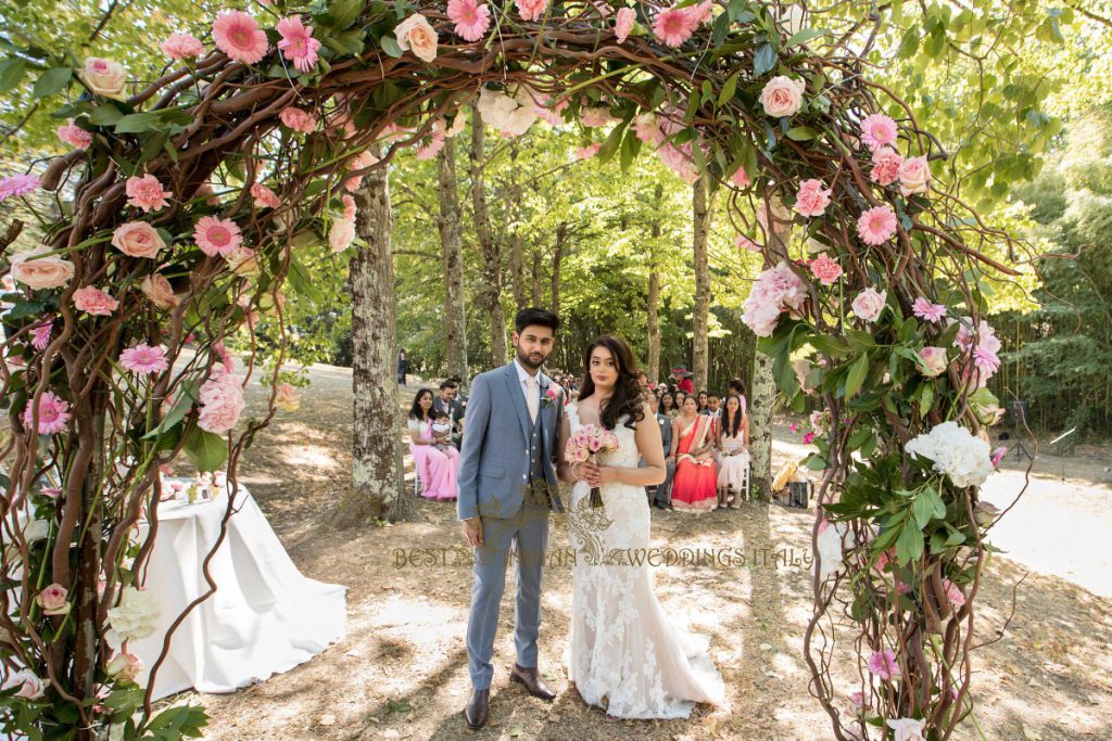 symbolic wedding in Italy 08 1024x683 - Symbolic white dress wedding ceremony in Tuscany