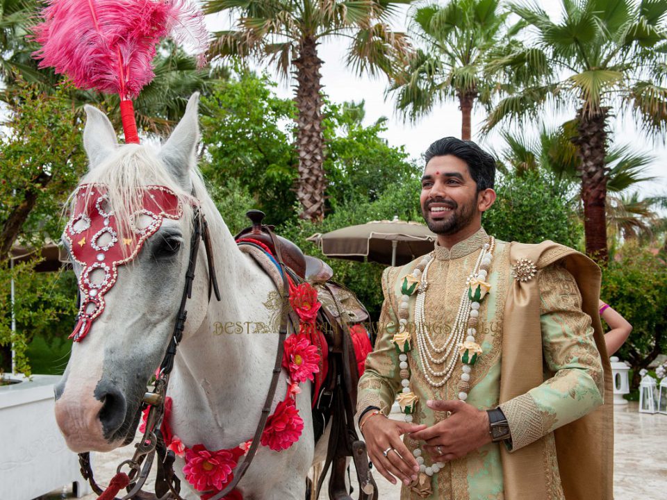 hindu wedding in Italy 12 960x720 - Baraat in Italy