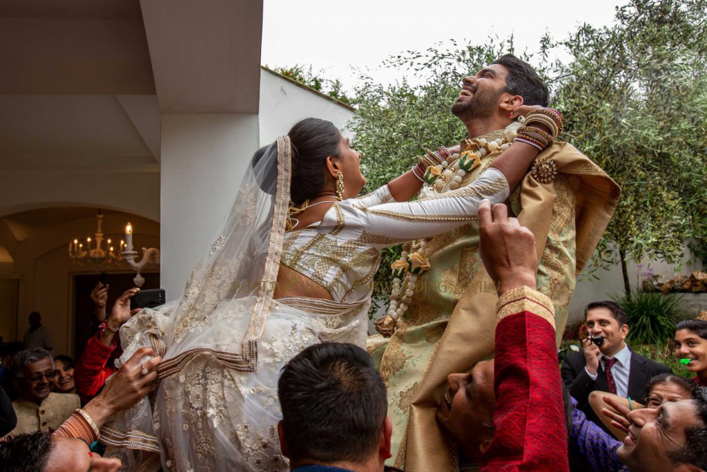 hindu wedding in Italy 16 1024x683 - Romantic Indian beach wedding in Paestum, Italy