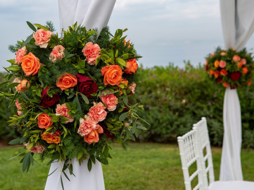 mandap setup detail floral decor sorrento italy 960x720 - Mandap