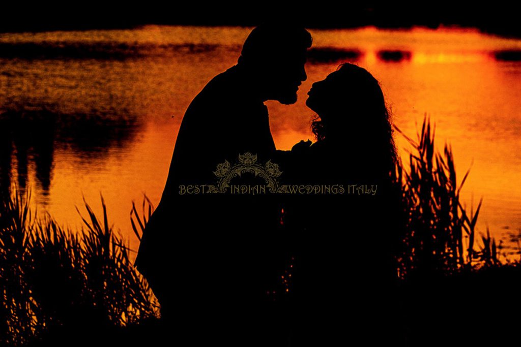 indian wedding italy 1024x683 - Romantic sunset civil wedding ceremony in Tuscany