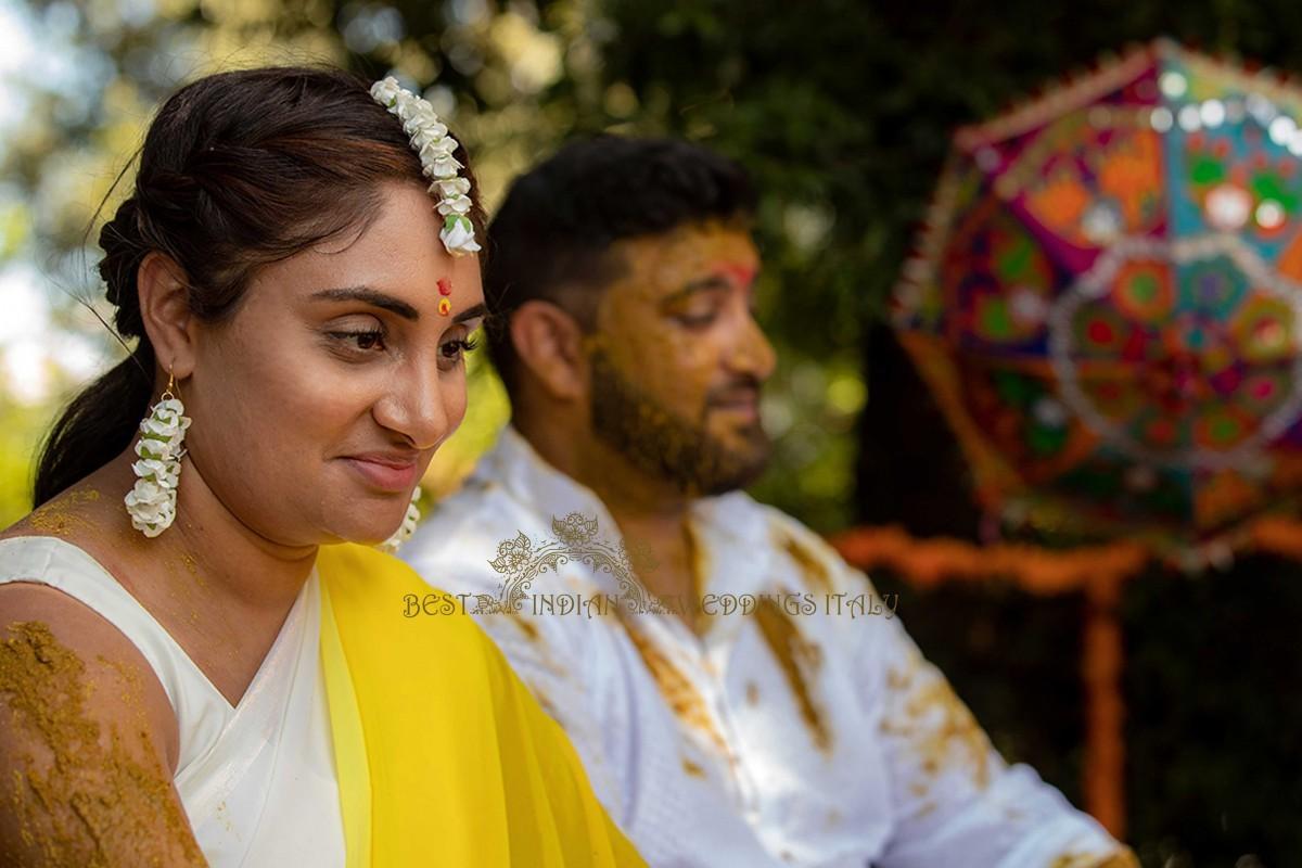 pithi ceremony italy 13 - Mehndi and Sangeet in Paestum, Italy