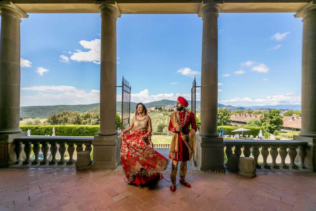 Sikh wedding in Tuscany 14 1024x683 - Amazing Sikh wedding in a high ranking Medici Villa in Tuscany