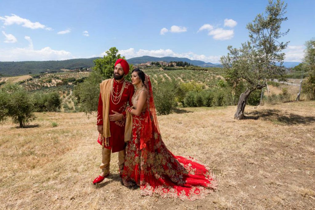 Sikh wedding in Tuscany 17 1024x683 - Amazing Sikh wedding in a high ranking Medici Villa in Tuscany