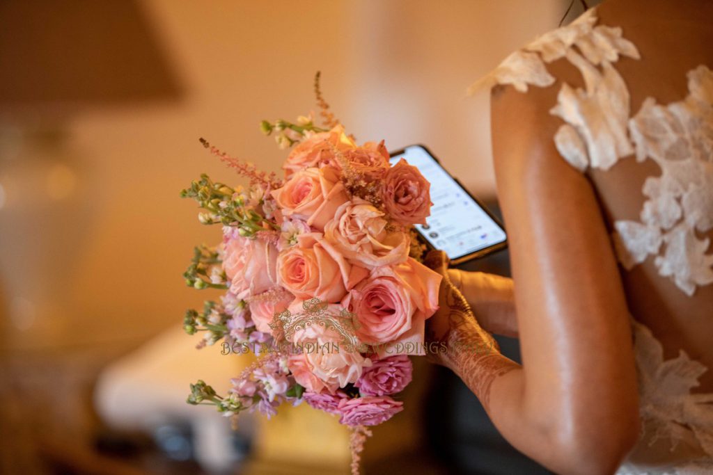 civil wedding italy bride getting ready 02 1024x683 - Glamorous legal wedding in Tuscany