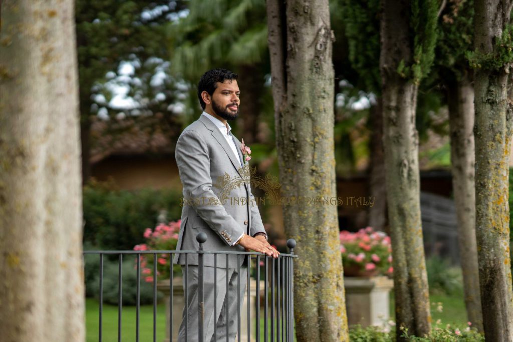 civil wedding italy indian groom 1 1024x683 - Glamorous legal wedding in Tuscany