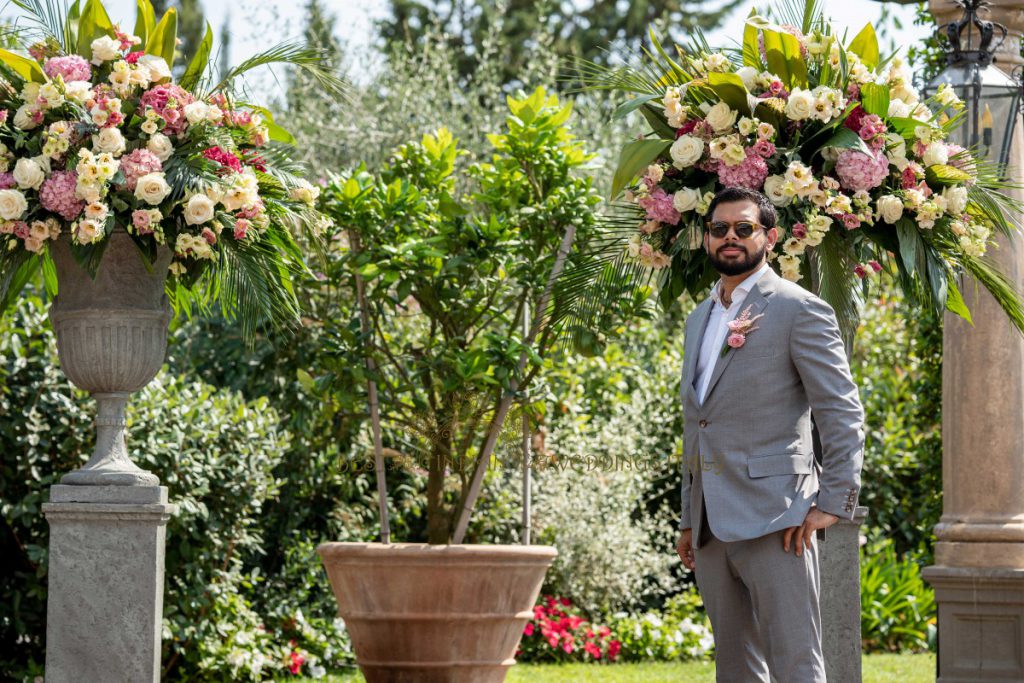 civil wedding italy indian groom 1024x683 - Glamorous legal wedding in Tuscany