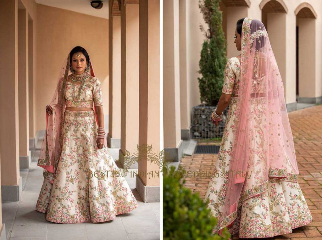 Indian wedding in Italy lehenga 1024x763 - High level Hindu wedding in Tuscany