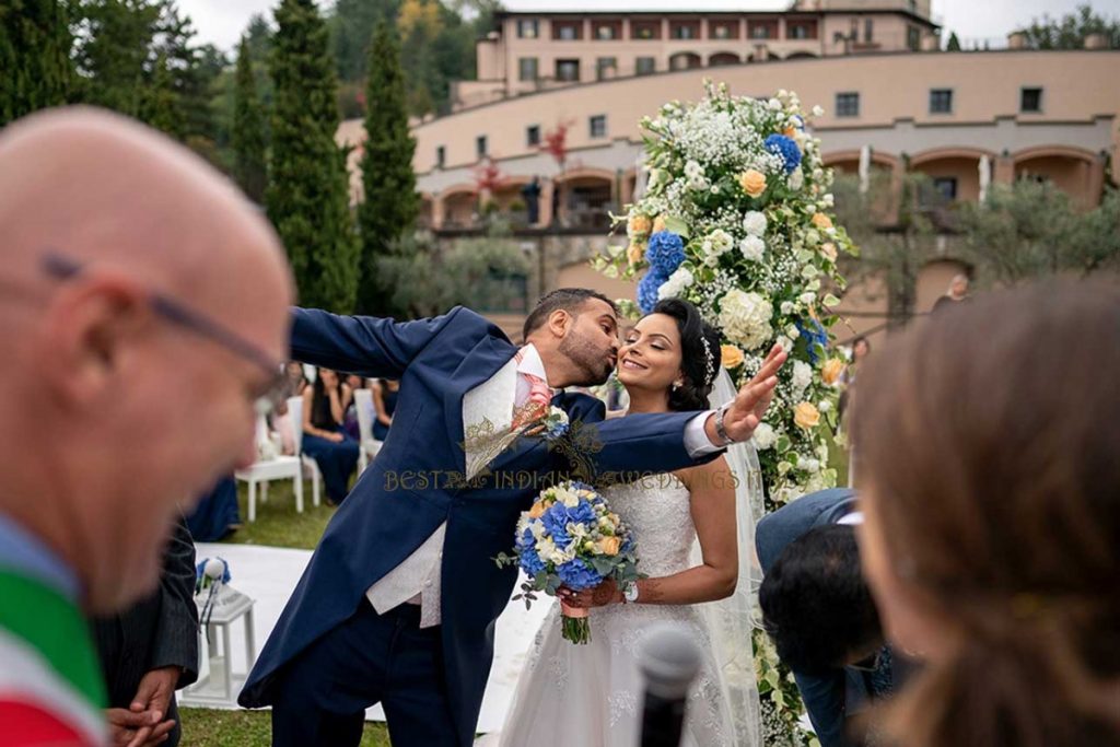 civil wedding in tuscany couple portrait 1 1024x683 - Glamorous civil wedding in a classy resort in Tuscany