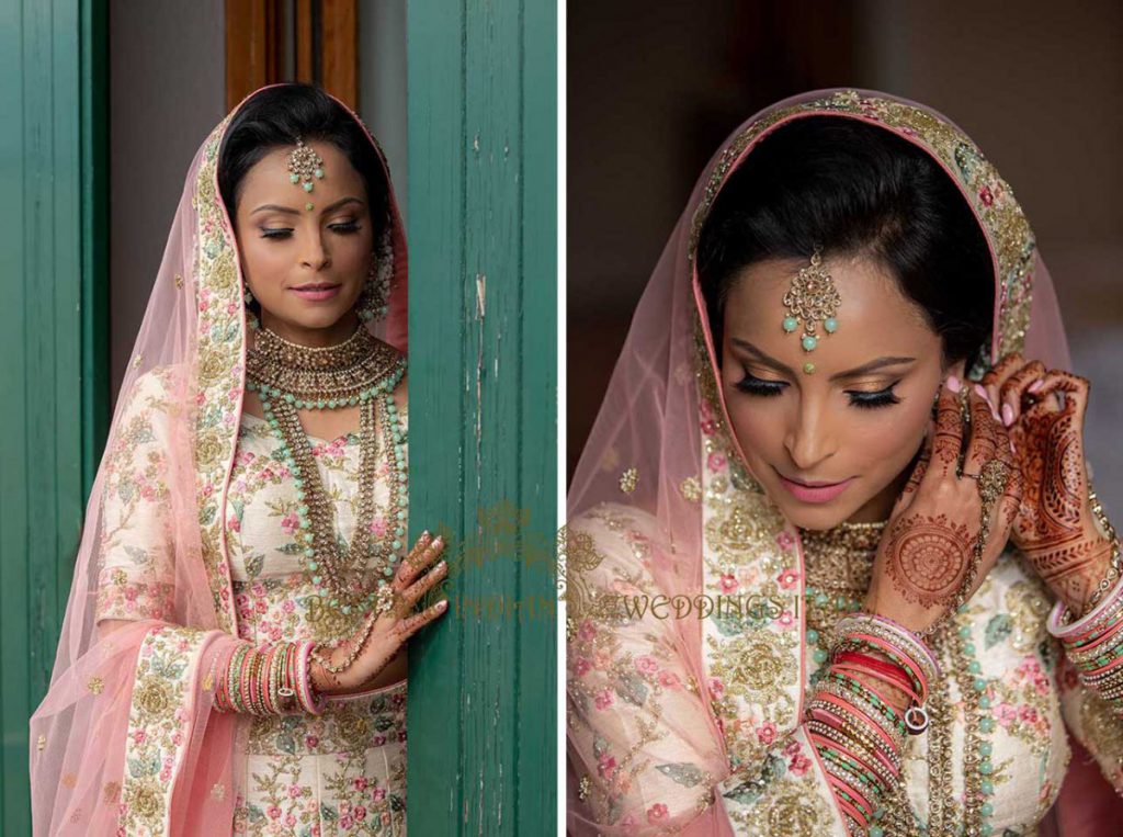 indian wedding in Tuscany bridal outfit 1024x763 - High level Hindu wedding in Tuscany