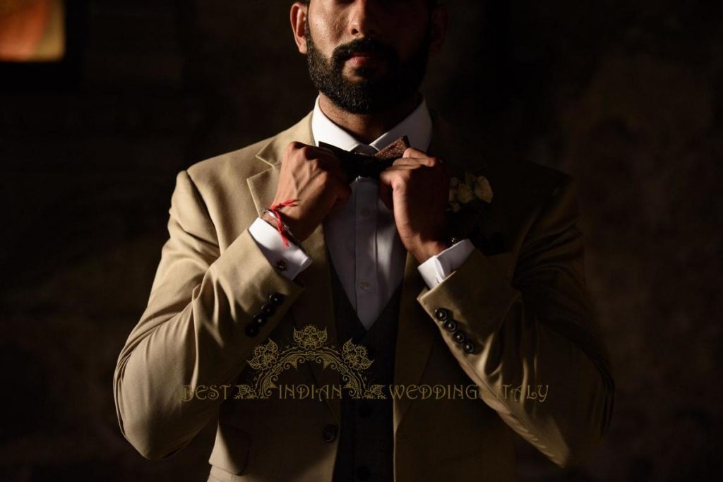 indian groom at his lake wedding in italy 1024x683 - Luxury Indian wedding on the lake in Italy