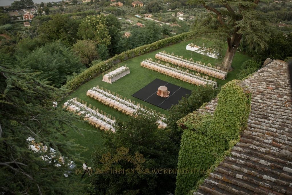 indian reception in italy in a castle on the lake 1024x684 - Luxury Indian wedding on the lake in Italy