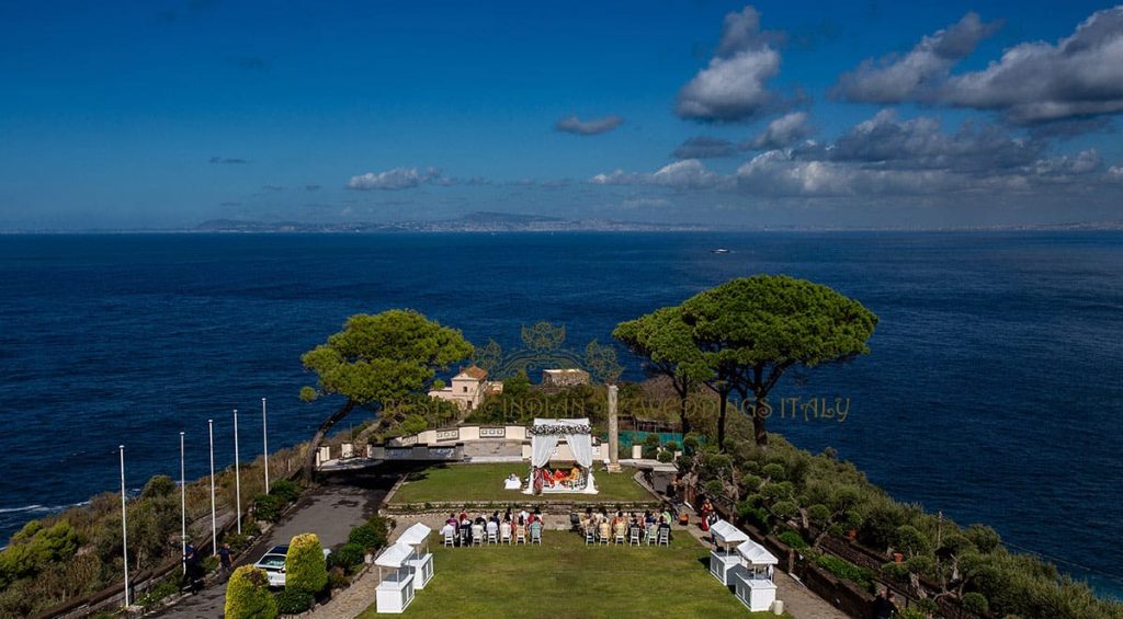 breathtaking seaview for hindu wedding on the amalfi coast 1024x565 - Breathtaking seaview wedding in Sorrento