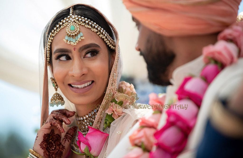 indian spouses in sorrento italy 1024x664 - Breathtaking seaview wedding in Sorrento