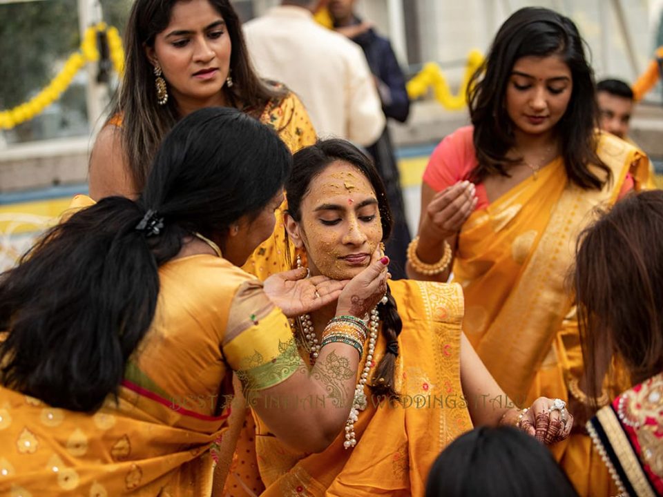 tumeric paste on the bride at pithi ceremony 960x720 - Portfolio