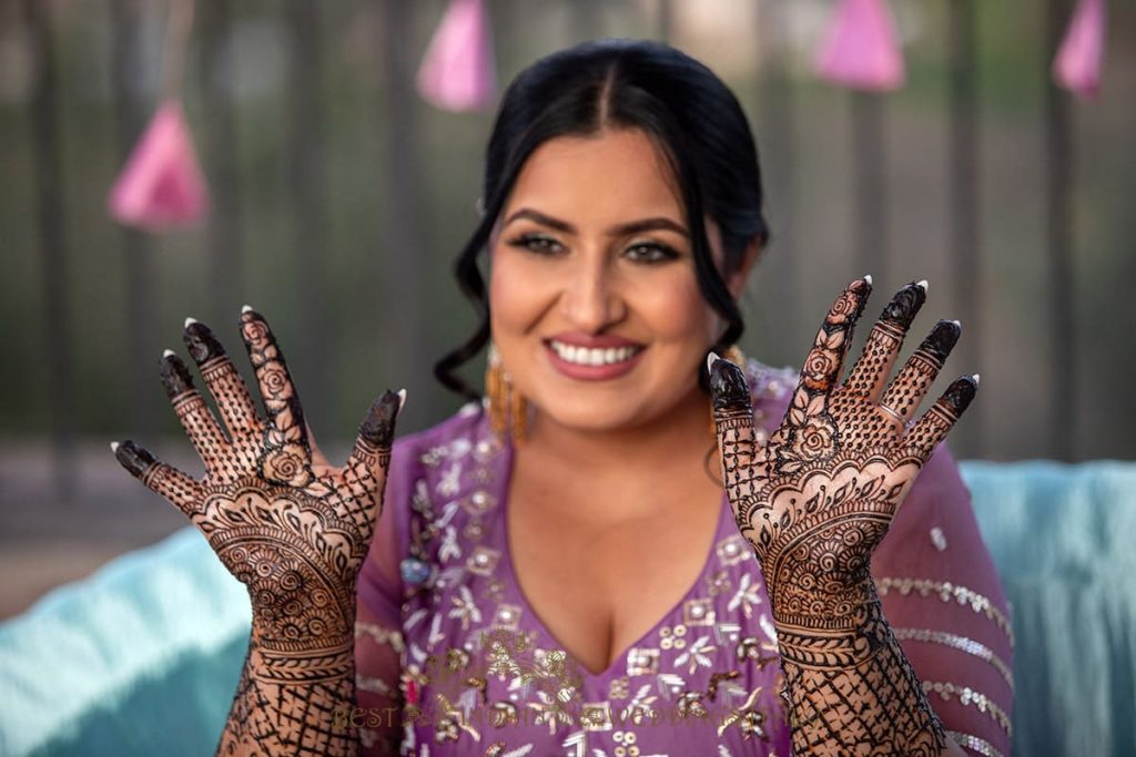 intricate bridal henna 1024x683 - Traditional Sikh pre-wedding events in Italy