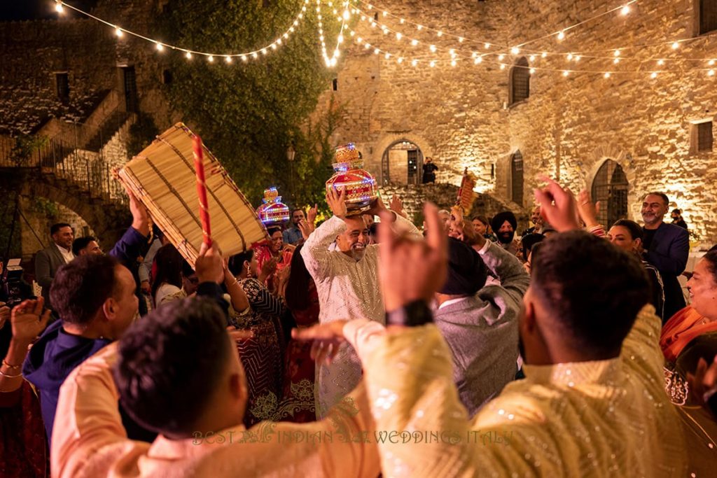 jaggo sikh destination event 1024x683 - Traditional Sikh pre-wedding events in Italy