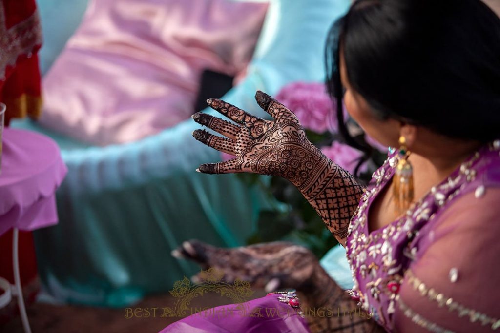 mehndi design italy 1024x683 - Traditional Sikh pre-wedding events in Italy