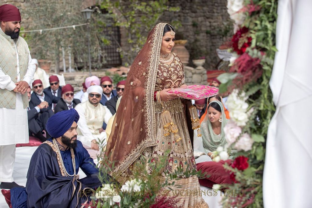 sikh destination wedding 1024x683 - Fairy Tale Sikh wedding in an Italian castle in Umbria