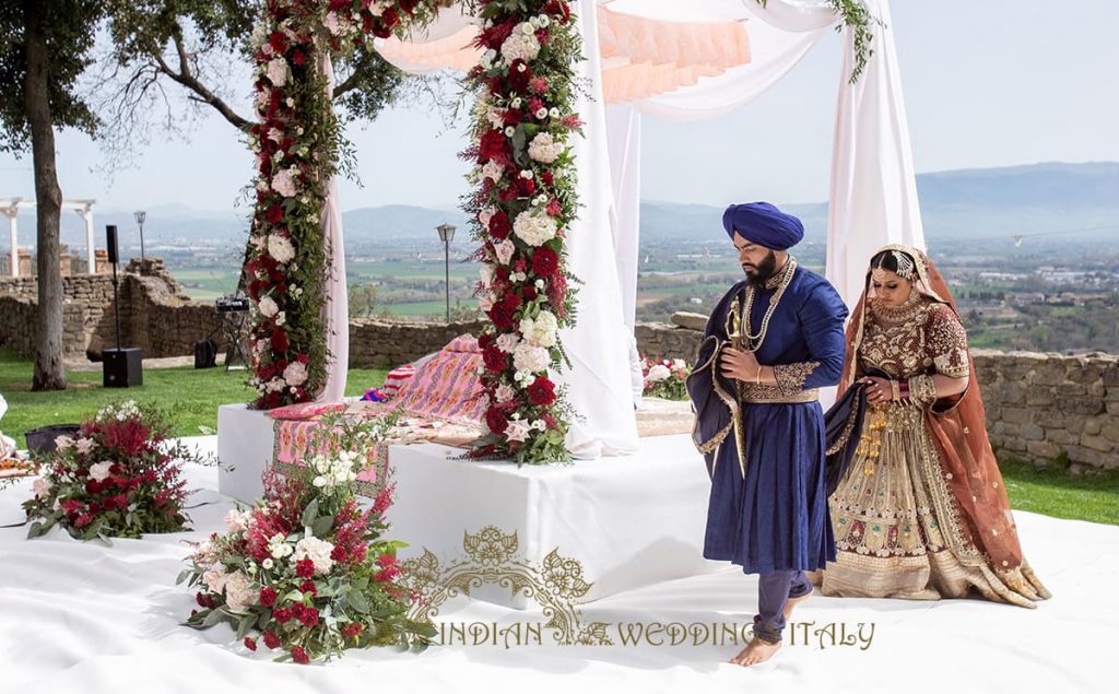 sikh wedding italy 1024x635 - Fairy Tale Sikh wedding in an Italian castle in Umbria