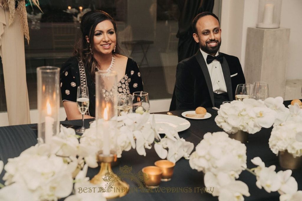 indian bride and groom at their wedding in italy 1024x683 - Beautiful seaside Indian wedding in Southern Italy