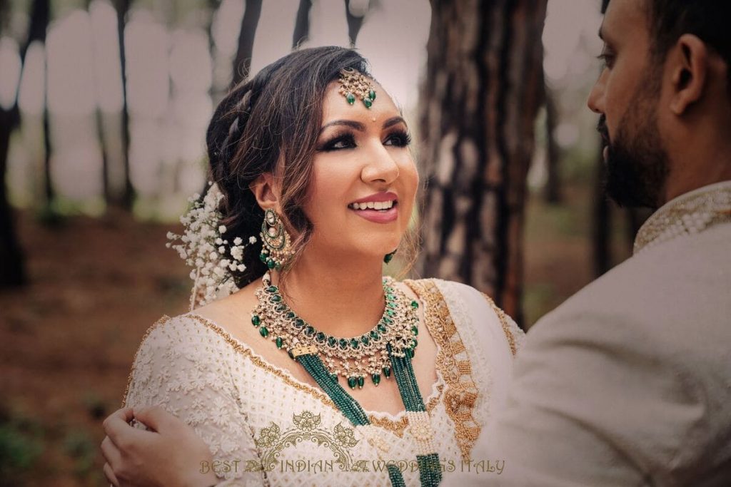 wedding picture of an indian bride 1024x683 - Beautiful seaside Indian wedding in Southern Italy