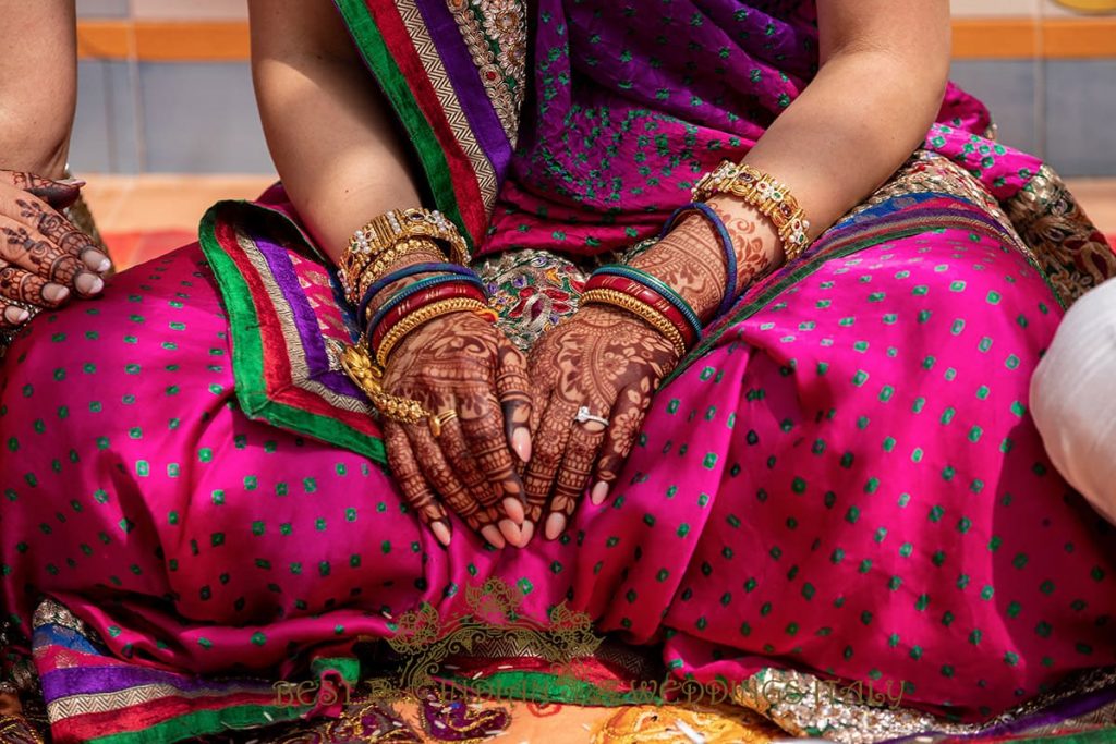 gujarati bride in italy 1024x683 - Hindu pre-wedding events on the Sorrento coast