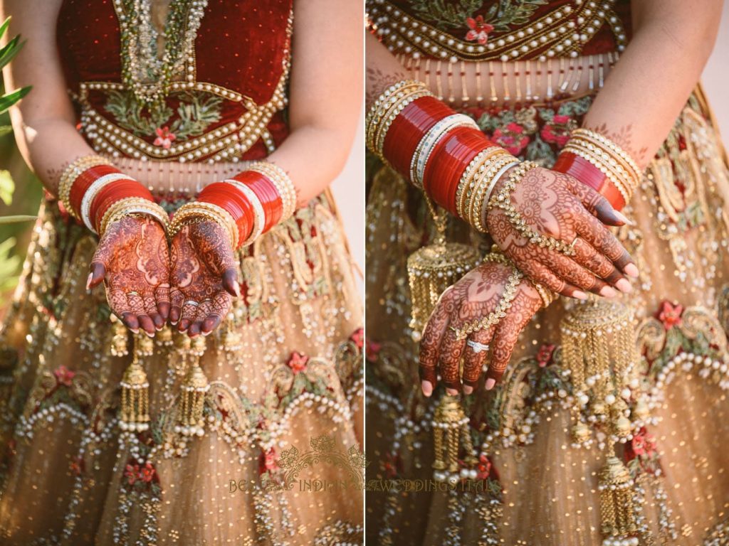 indian bridal henna italy 1024x768 - Classy Sikh wedding in an elegant Villa in Tuscany