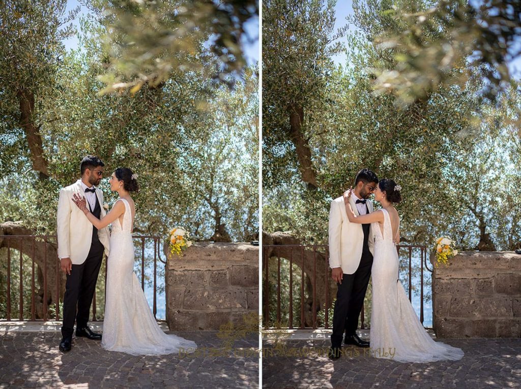 private indian couple photoshoot sorrento italy 1024x766 - Lemon themed civil wedding and reception on the Amalfi coast