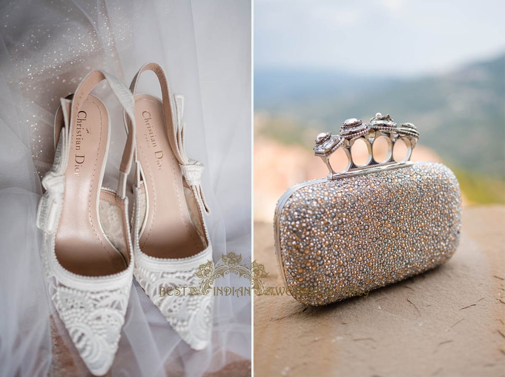 bridal accessorize wedding italy 1024x765 - Fairy tale symbolic wedding in an Italian castle overlooking the sea