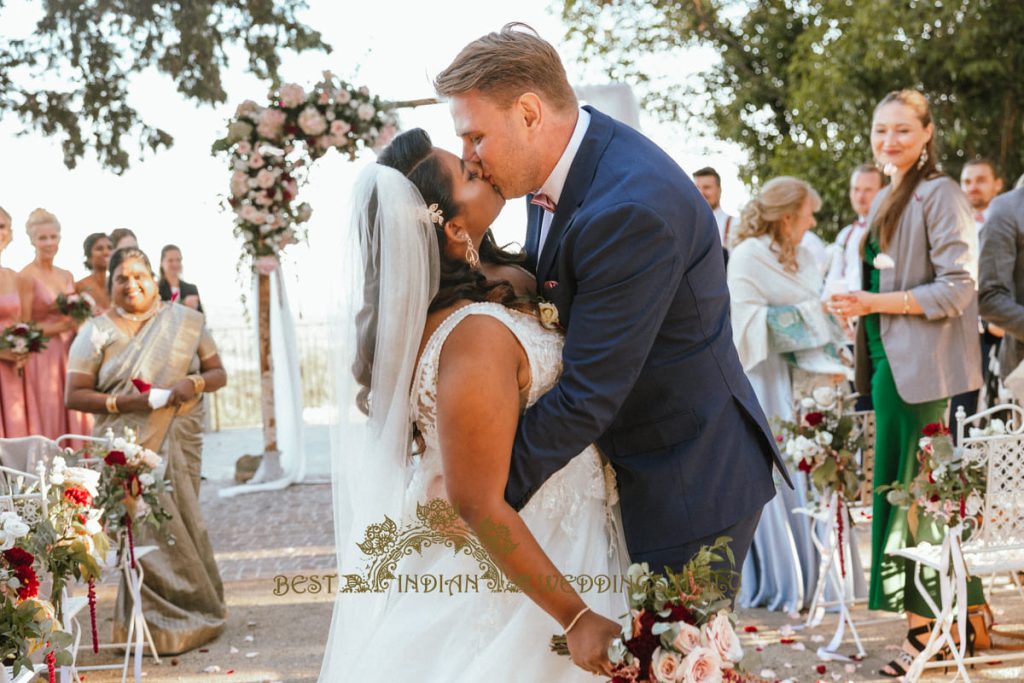 indian couple at their civil wedding in italy 1024x683 - Intimate civil wedding in Italy among the vineyards