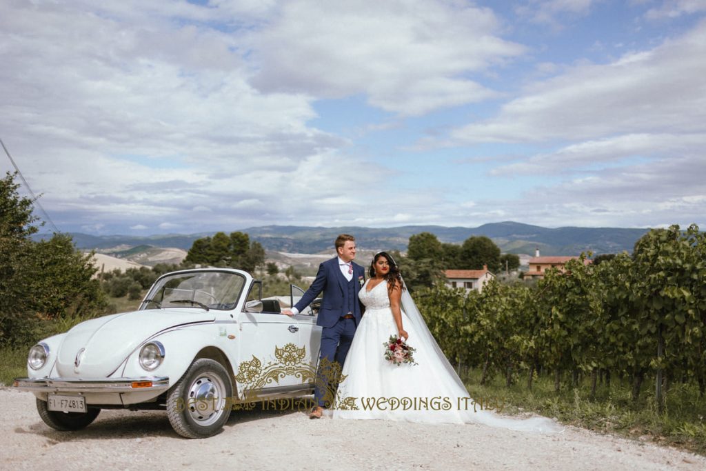 wedding photoshoot among vineards in tuscany 1024x683 - Intimate civil wedding in Italy among the vineyards