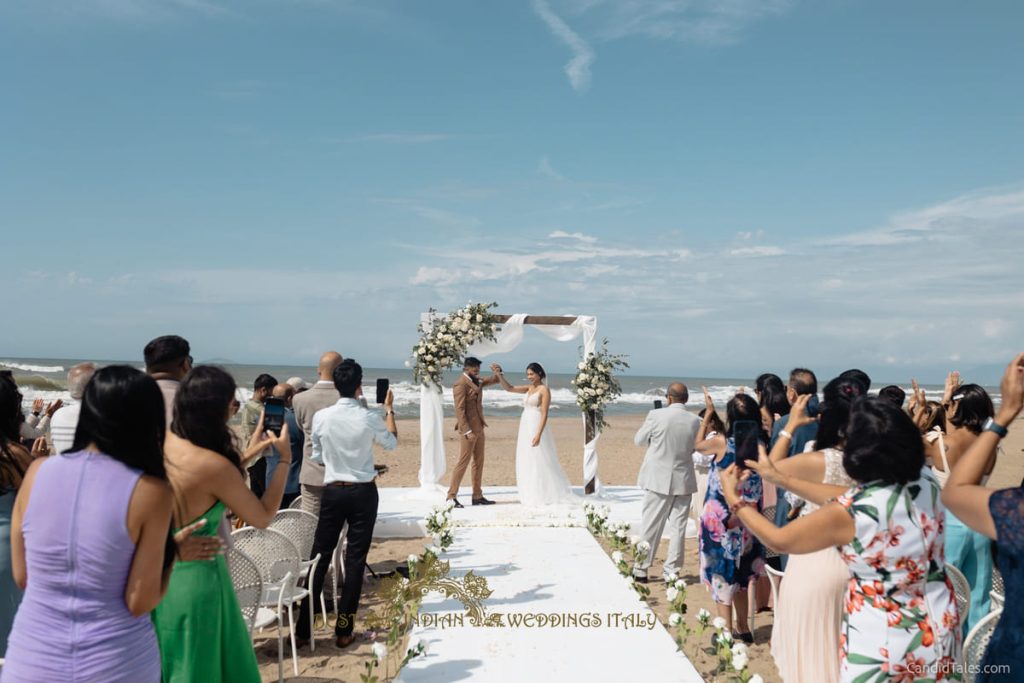 seaview indian wedding italy 1024x683 - 4-days Indian beach wedding celebrations in Italy