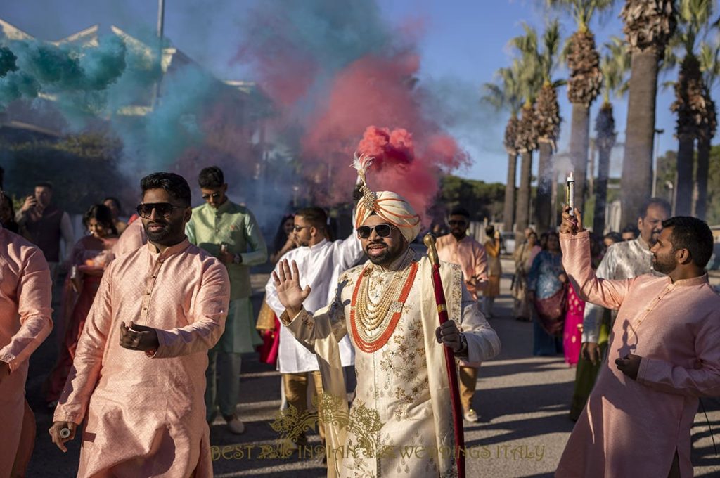 baraat italy 1024x680 - Outdoor Sikh wedding ceremony in Italy