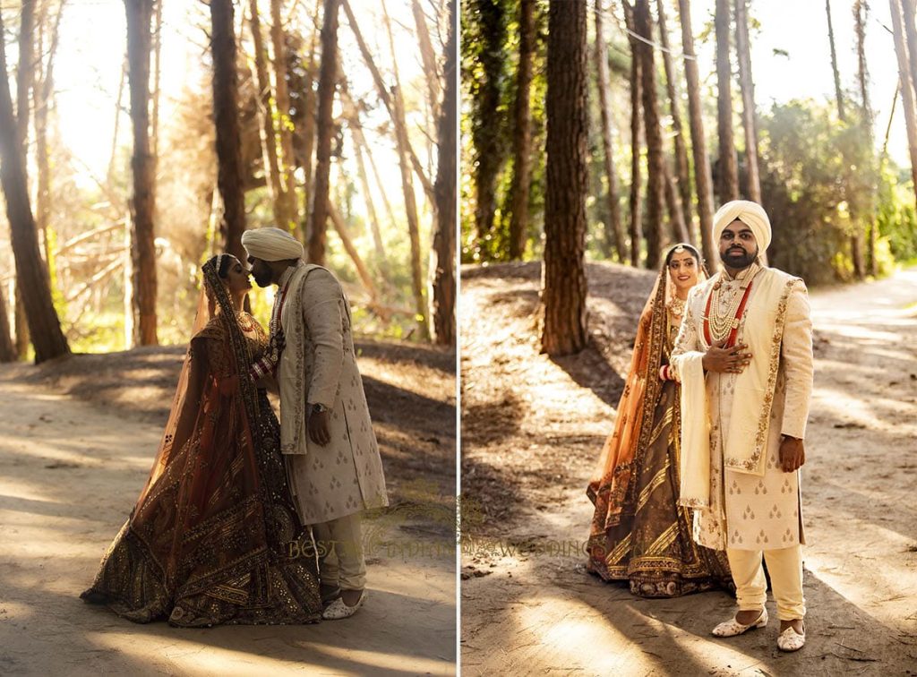 indian couple photoshoot italy 1024x756 - Outdoor Sikh wedding ceremony in Italy