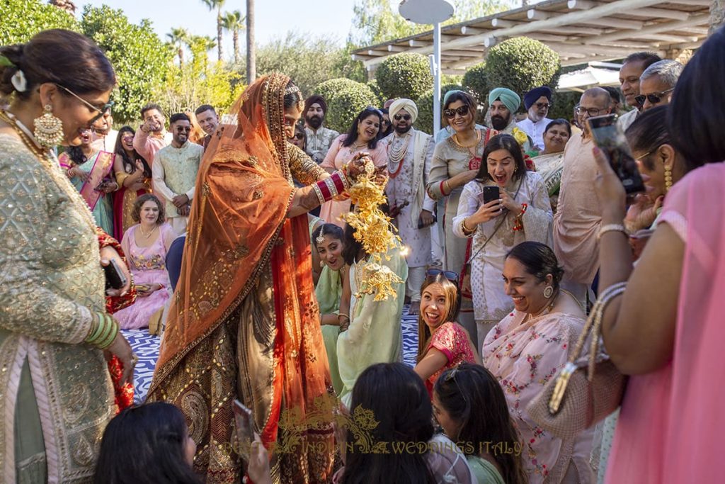 kaleere ritual italy 1024x683 - Outdoor Sikh wedding ceremony in Italy