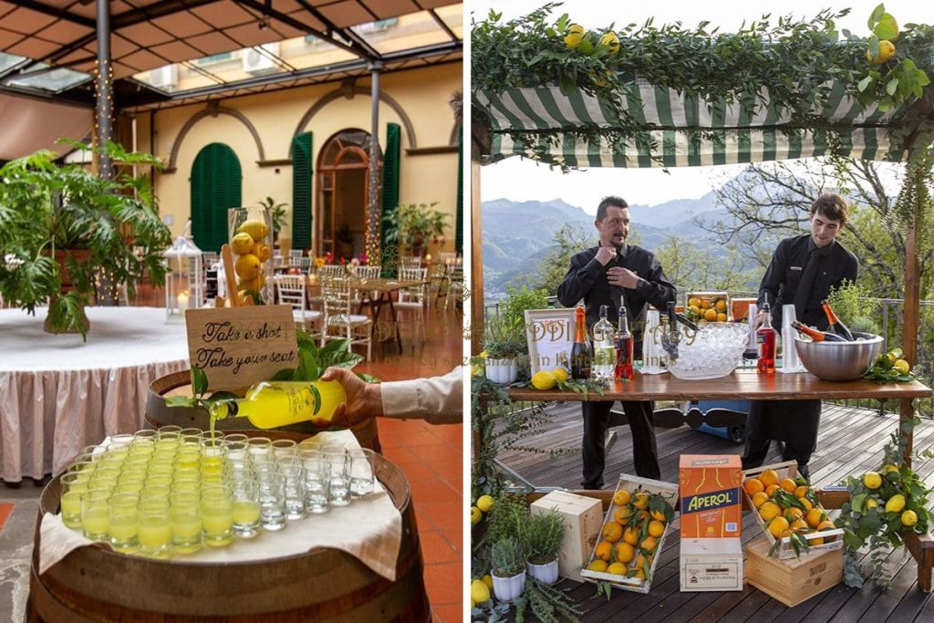 aperol station welcome party italy 1024x683 - Welcome party at your Indian wedding in Italy