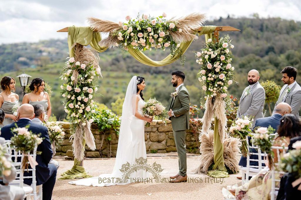 civil legal wedding ceremony italy 1024x683 - Romantic legal wedding in a beautiful castle in Italy