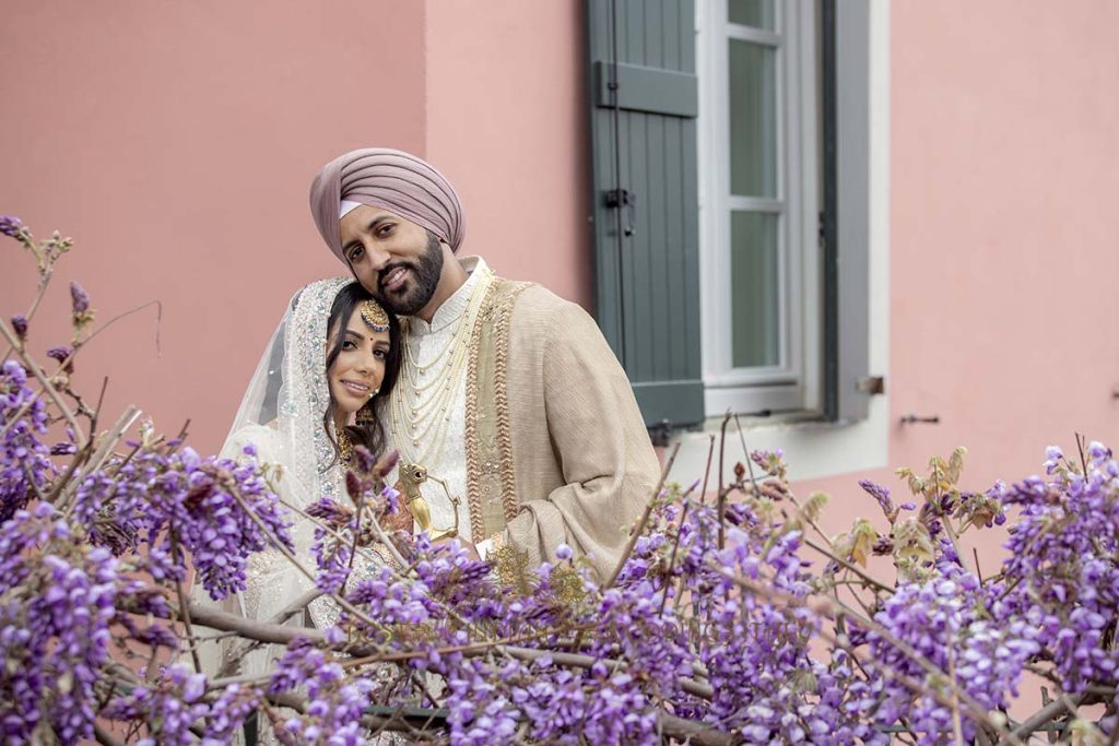 indian wedding photoshoot italy 1024x683 - Elegant Sikh wedding ceremony in the countryside of Italy