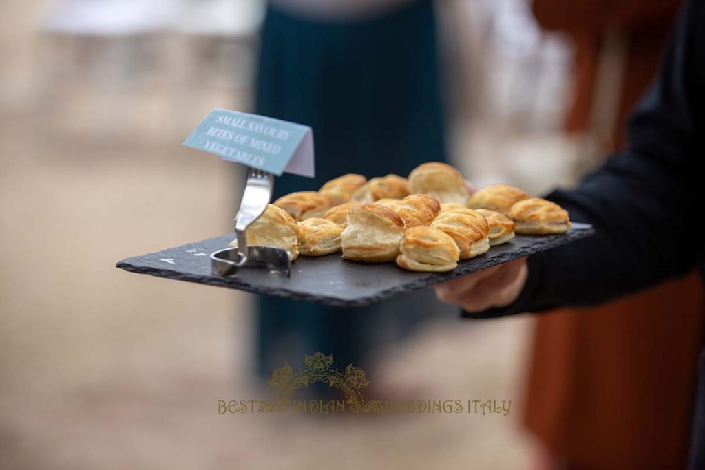 italian appetizers wedding italy 1024x683 - Romantic legal wedding in a beautiful castle in Italy