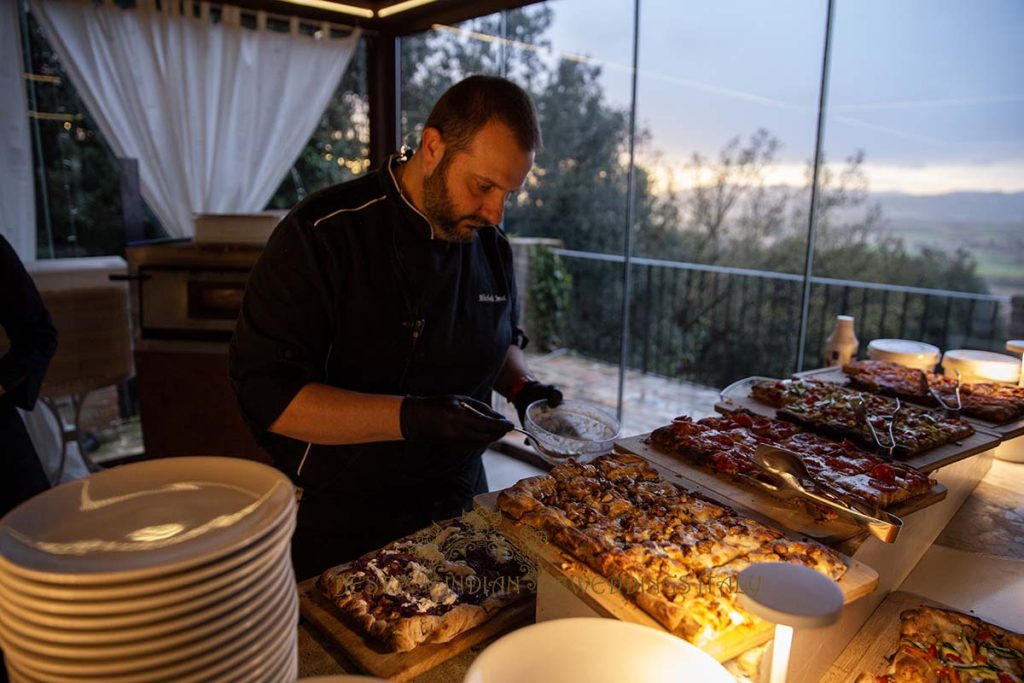 pizza party indian wedding italy 1024x683 - Romantic legal wedding in a beautiful castle in Italy