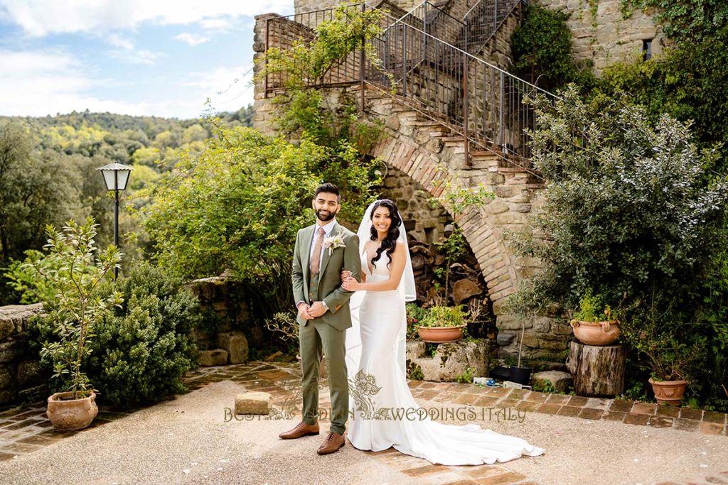 romantic castle wedding italy 1024x683 - Romantic legal wedding in a beautiful castle in Italy