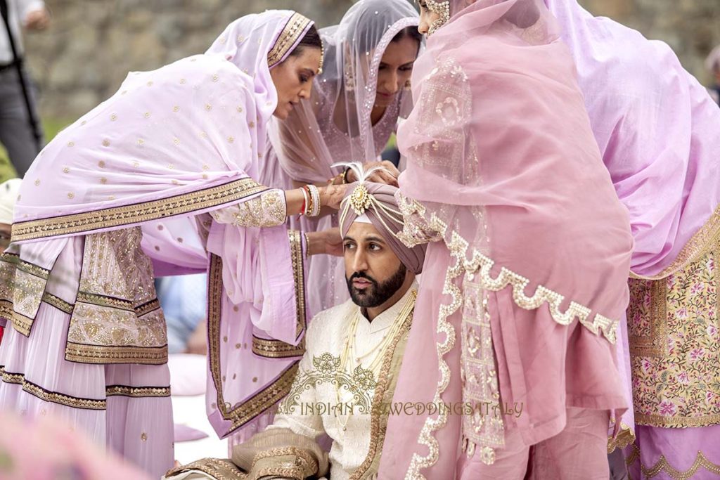 sikh ceremony tuscany 1024x683 - Elegant Sikh wedding ceremony in the countryside of Italy