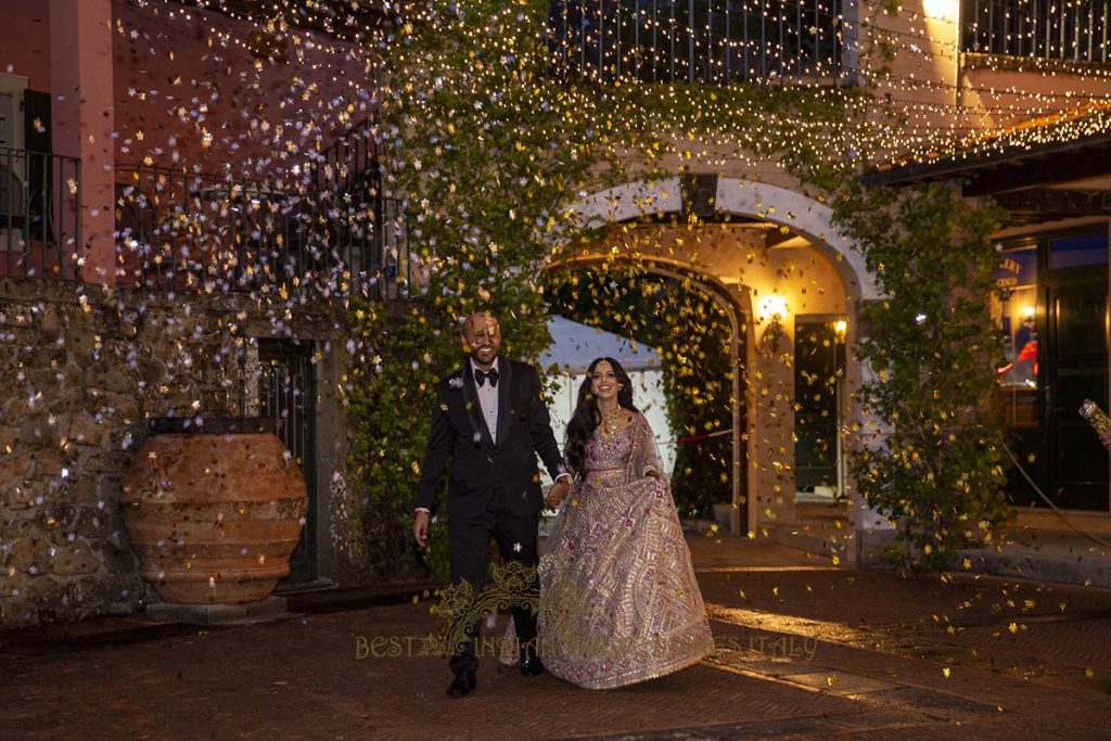 sikh reception ceremony italy 1024x683 - Elegant Sikh wedding ceremony in the countryside of Italy